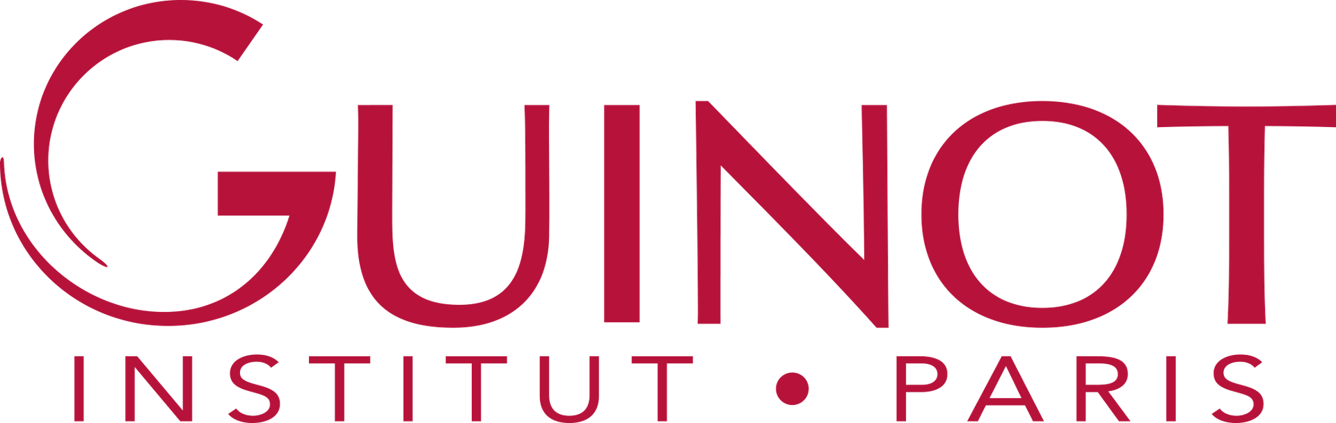 Guinot Logo in roter Farbe